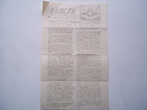 Faircen Log (Volume 1 Edition 23, January 25, 1946) Coronado Heights Annex, San Diego, California, United States Navy Newsletter
