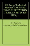 US Army, Technical Manual, TM 5-6120-250-12, SUBSTATION TRAILER MTD, 500 KVA, AC, 4160-416Y/240 V; 208Y/120 V, 3 PHASE, HZ, (AVIONICS MODEL 950-2200A)