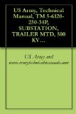 US Army, Technical Manual, TM 5-6120-250-34P, SUBSTATION, TRAILER MTD, 500 KVA, AC, 4160-416Y/240 V, 208Y/120 PHASE, 50/60 HZ, (AVIONICS MODEL 950-2200A)