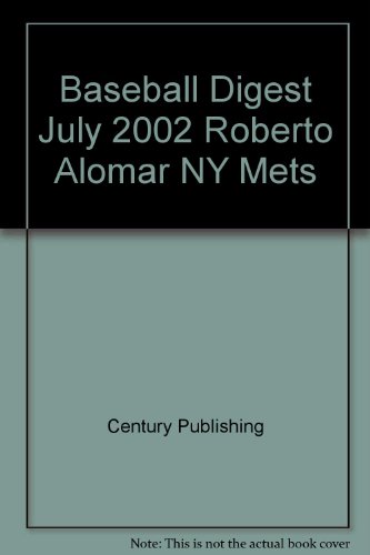 Baseball Digest July 2002 Roberto Alomar NY Mets
