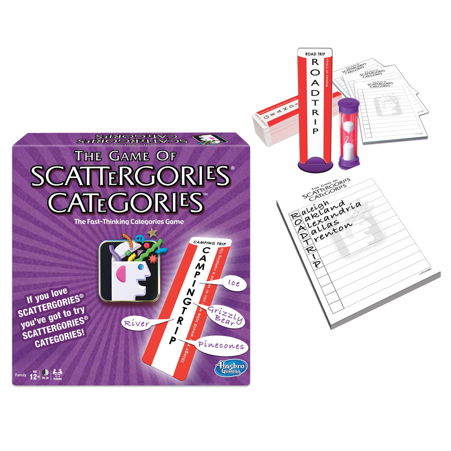 Book Cover Scattergories Categories - A Fun Twist on the Fast-Thinking Original - 2 or More Players - Ages 12 and Up