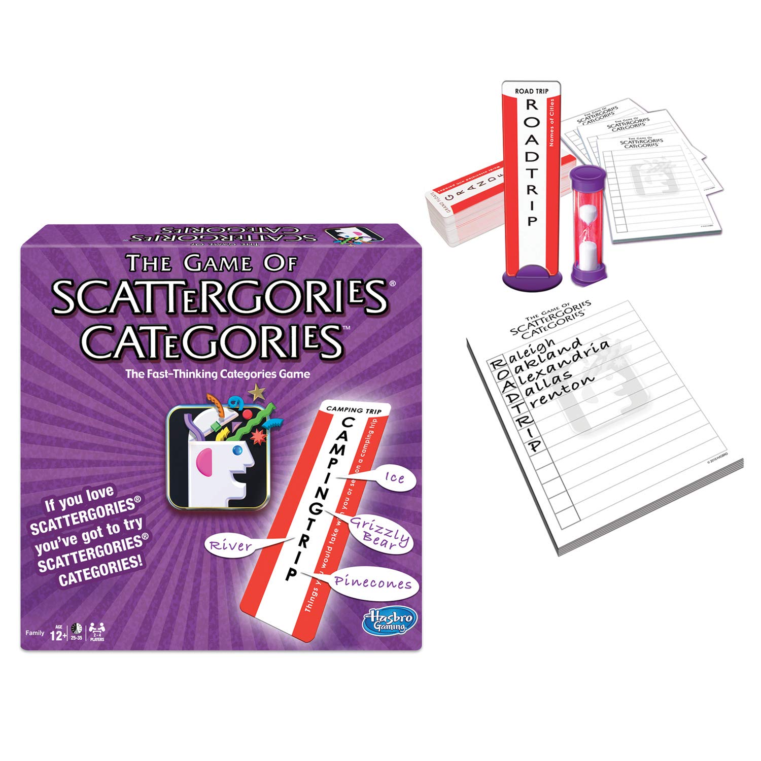 Scattergories Categories - A Fun Twist on the Fast-Thinking Original - 2 or More Players - Ages 12 and Up