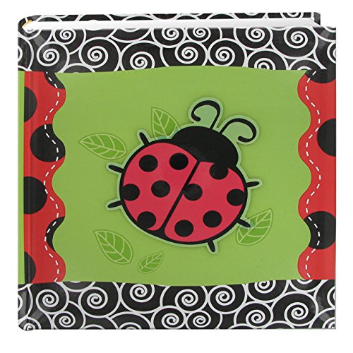 Pioneer Photo Albums 200-Pocket 3-D Lady Bug Applique Cover Photo Album, 4 by 6-Inch