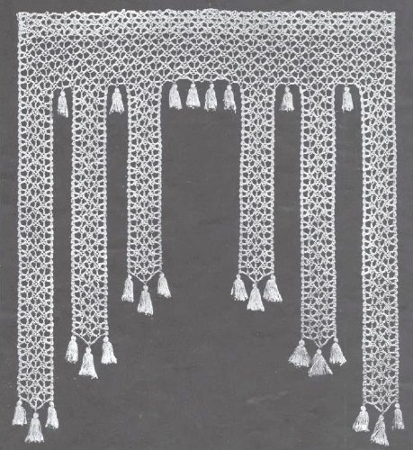 Monkey Face Curtain Crochet Pattern