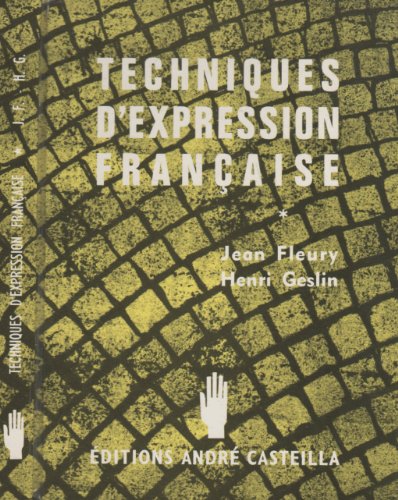 Techniques d'expression franÃ§aise