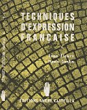 Techniques d'expression franÃ§aise