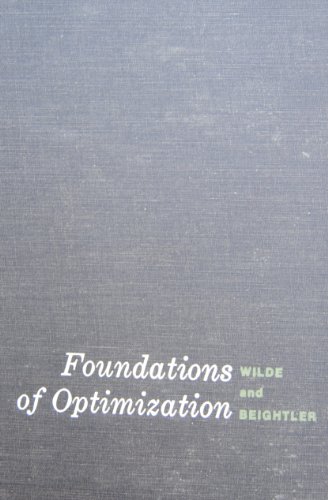 Foundations of Optimization. 1st Ed. 6th Pr