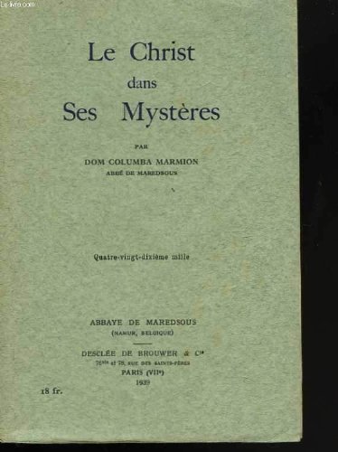 Le Christ dans ses Mystères