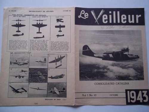 Le Veilleur (Vol. 1 No. 10 Octobre October 1943)