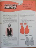 Sewing With Nancy BLAZERS & VESTS - BEYOND THE BASICS Transcript 325 (Interfacing, Fine Tuning Fit, Welt Pockets, Attaching Pocket Hanky, Adding Piping, Garment Construction, Illustration of McCall's 4407 Vest is on front cover)