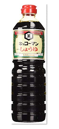 Book Cover Kikkoman Japan Made Soy Sauce, 33.8 Ounce