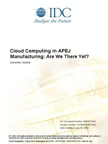 Cloud Computing in APEJ Manufacturing: Are We There Yet?
