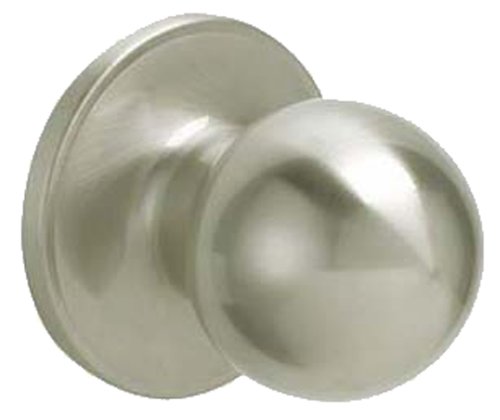 Schlage, Satin Nickel Dexter J10CNA619 Corona Hall and Closet Knob, Size