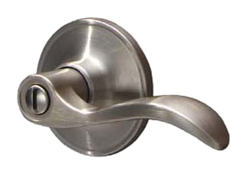 Dexter by Schlage J40SEV619 Seville Bed and Bath Lever, Satin Nickel