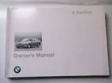 1998 BMW 5 Series 528i 540i Owners Manual User Guide