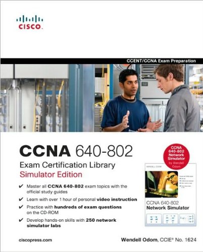 Wendell Odom'sCCNA 640-802 Exam Certification Library, Simulator Edition [Hardcover](2010)