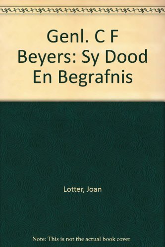 Genl. C F Beyers: Sy Dood En Begrafnis