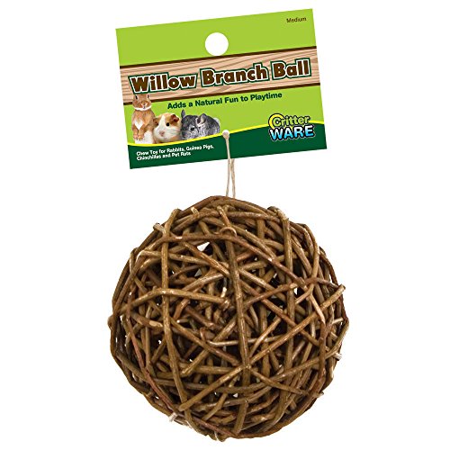 Book Cover Ware Manufacturing Willow Branch Ball for Small Animals - 4-inch
