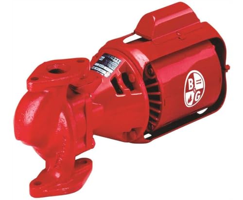 BELL & GOSSETT 106189 Bell & Gossett Series 100Nfi Iron Body Circulator Pump