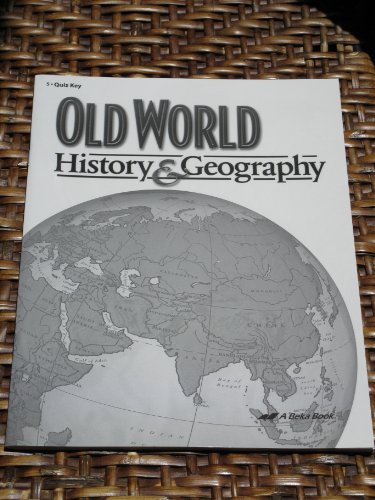 Old World History & Geography Quiz Key (Fifth Grade)
