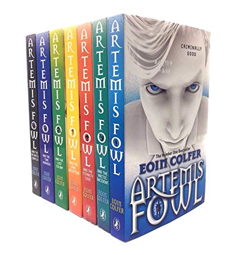 Book Cover Disney Artemis Fowl Collection 7 Books Set Pack