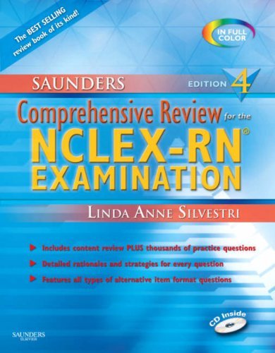 Saunders Comprehensive Review for the NCLEX-RNÂ® Examination (Saunders Comprehensive Review for Nclex-Rn) [Paperback]