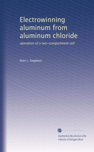 Electrowinning aluminum from aluminum chloride: operation of a two-compartment cell