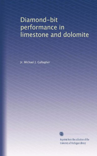 Diamond-bit performance in limestone and dolomite