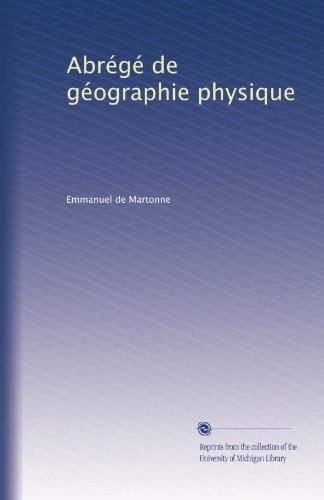 AbrÃ©gÃ© de gÃ©ographie physique (French Edition)