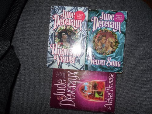 Jude Deveraux Velvet Series (3books) Velvet Song,,Hightland Velvet ,Velvet Promise