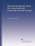 Structural design data for unreinforced concrete tunnel linings