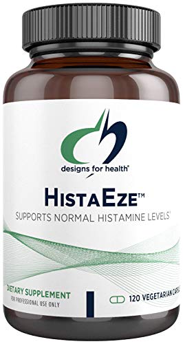 Book Cover Designs for Health HistaEze - Quercetin with Stinging Nettle Extract + Vitamin C - Designed to Help Promote Normal Histamine Levels, Seasonal Support - Non-GMO Supplement (120 Capsules)