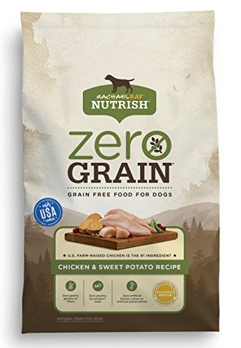 Rachael Ray Nutrish Zero Grain Natural Dry Dog Food, Chicken and Sweet Potato Recipe, 6 Pounds, Grain Free (Discontinued by Manufacturer)