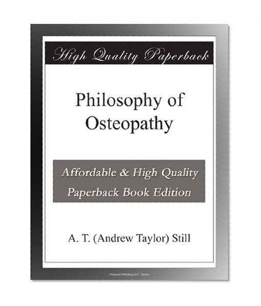 Philosophy of Osteopathy
