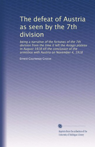 The defeat of Austria as seen by the 7th division