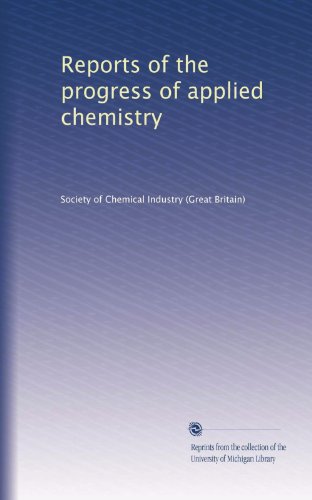 Reports of the progress of applied chemistry (Volume 2)