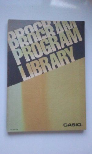 Program Library: FX-501P, FX-502P