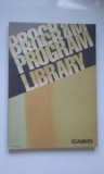 Program Library: FX-501P, FX-502P