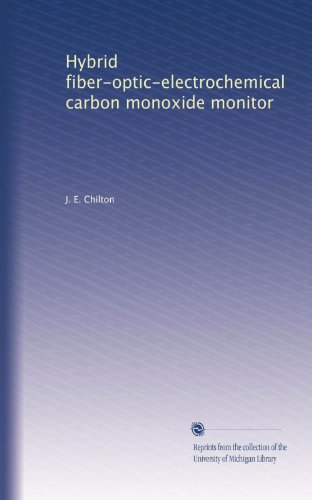 Hybrid fiber-optic-electrochemical carbon monoxide monitor