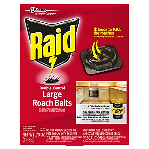 Book Cover Raid Double Control, Large Roach Baits (1, 0.70 Ounce)