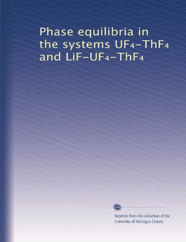 Phase equilibria in the systems UF?-ThF? and LiF-UF?-ThF?