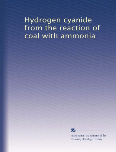 Hydrogen cyanide from the reaction of coal with ammonia