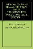 US Army, Technical Manual, TM 5-6675-306-14, THEODOLITE, DIRECTIONAL: 1-SECOND GRADUATIO 5.9-INCH LONG TELESCOPE, DETACHABLE TRIBACH W/ACCESSORIES AND
