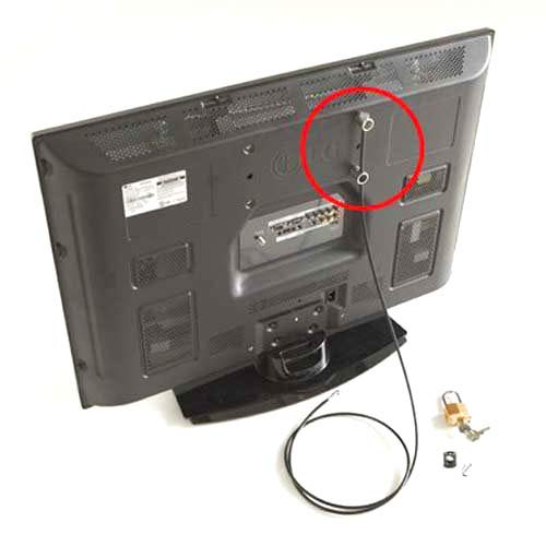 Flat Screen TV Anti-Theft Security Kit