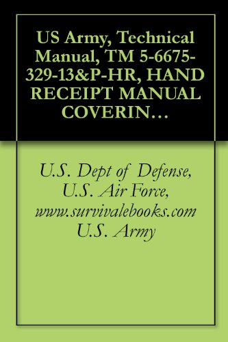 US Army, Technical Manual, TM 5-6675-329-13&P-HR, HAND RECEIPT MANUAL COVERING CONTENTS OF COMPONENTS OF END ITEM BASIC ISSUE ITEMS, (BII) AND ADDITIONAL