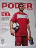 Poder Hispanic Magazine July 2010 Soccer Captain USA Carlos Bocanegra World Cup, Rocket Man, Walmart Latin America