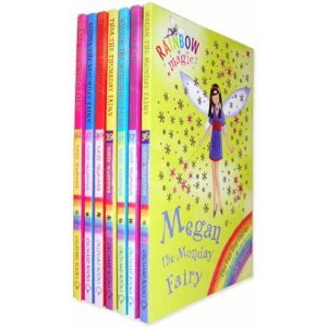 Rainbow Magic Fun day Fairies Collection 7 Books Pack Set (Series 36 to 42) (Megan the Monday Fairy, Tallulah the Tuesday Fairy, Willow the Wednesday Fairy, Then the Thursday, Freya the Friday, Sienna the Saturday, Sarah the Sunday) (Rainbow Magic Fun day