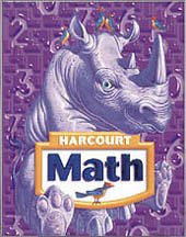 Harcourt Math Grade 4 Teacher Edition Collection Volumes 1-3 (Florida)