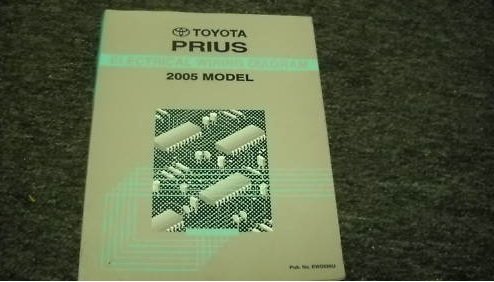 2005 Toyota Prius Electrical Wiring Diagram Manual OEM