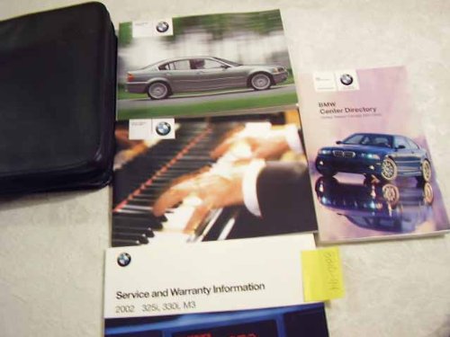 2002 BMW 325i, 330i, M3 Owners Manual
